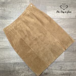 My Weekend Clothes Leather Mini Skirt Size 6